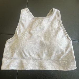 Gymshark Adapt Animal Seamless Sports Bra - Butterfly | Grey